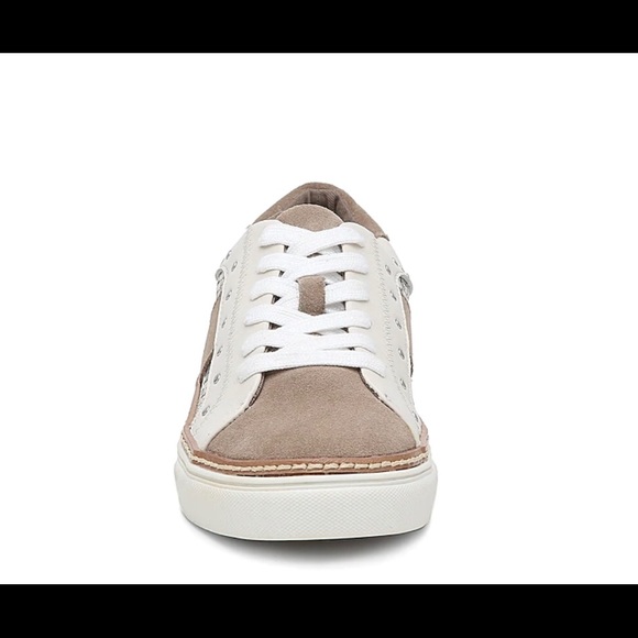 Crown Vintage Kalinda Snakeskin/Suede/Stud Sneaker - Picture 2 of 16